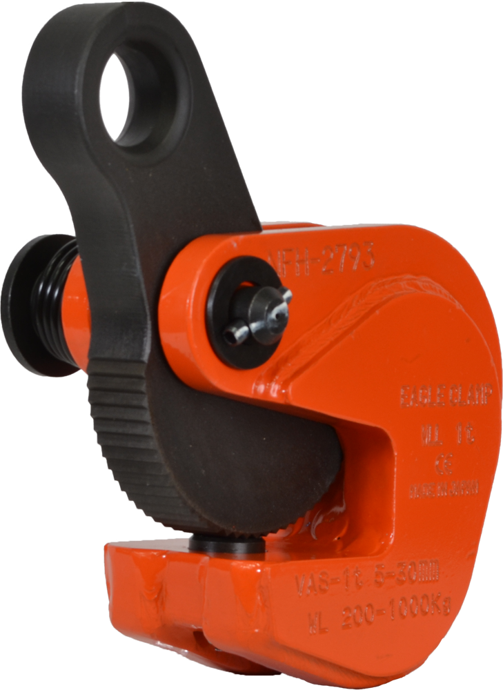 あすつく対応 「直送」 日本クランプ［ECX1］ 横つり専用クランプ　１．０ｔ ポイント5倍 日本クランプ 横つり専用型クランプHF型 ユニバーサル