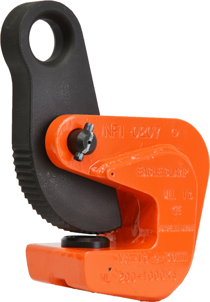 イーグル・クランプ 横つり用クランプ GD-3 (5〜40) (000000003573) 《鉄鋼用クランプ》 横吊りクランプ ラッチ式ロック装置付 イーグルクランプ 横吊クランプ