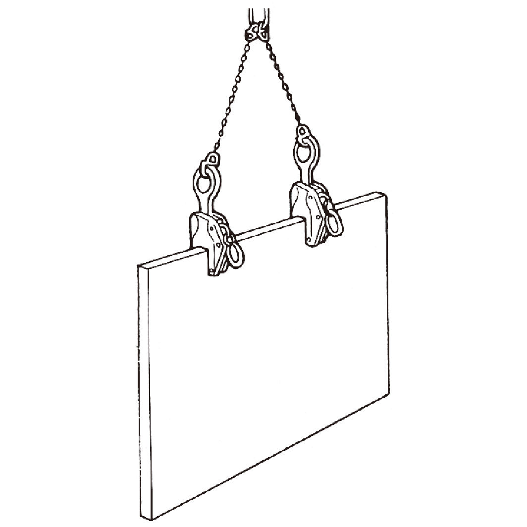 ☆品☆Eagle Clamp イーグル・クランプ 荷重1ton/1トン イーグルクランプ SL 1T/SL-1T 0-20 縦つり用クランプ 縦吊りクランプ 60852
