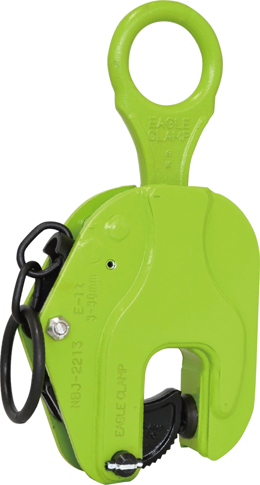 Clamps for steel Vertical lifting Model E｜Corporate website of 